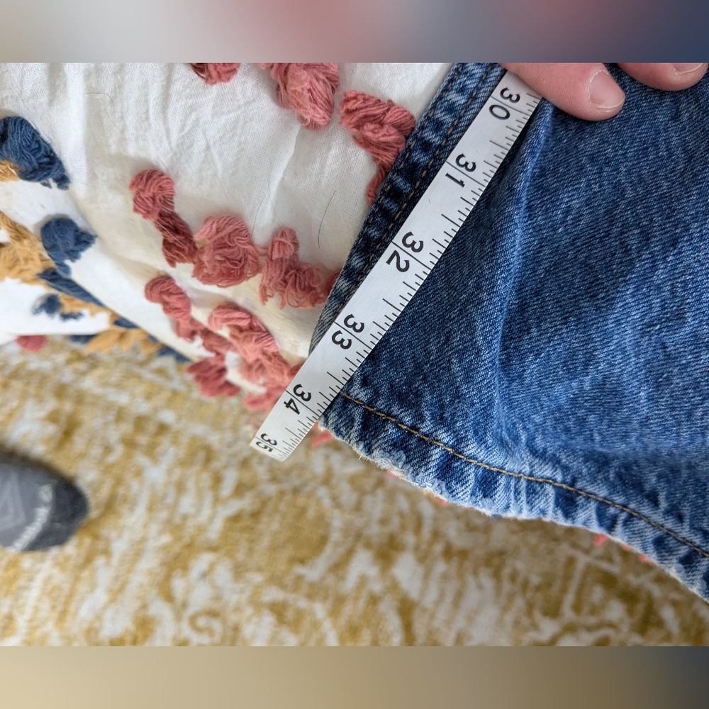 We The Free Denim High Rise Baggy Straight 31 - Picture 11 of 11